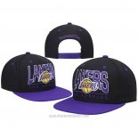 Gorra Los Angeles Lakers City Arch Snapback Negro Violeta