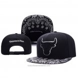 Gorra Chicago Bulls Mitchell & Ness Snapback Negro
