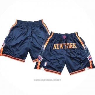 Pantalone New York Knicks Statement Just Don Azul