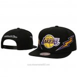 Gorra Los Angeles Lakers Lightning Mitchell & Ness Negro