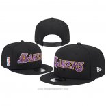 Gorra Los Angeles Lakers Logo Blend 9FIFTY Snapback Negro