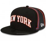 Gorra New York Knicks Ciudad Edition 2021-22 Negro