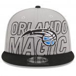 Gorra Orlando Magic 2023 NBA Draft 9FIFTY Snapback Negro Gris