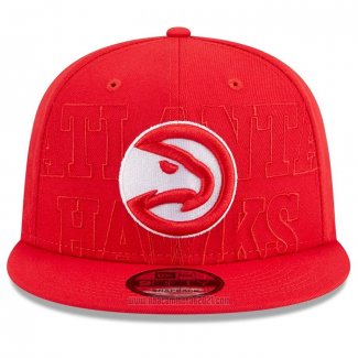 Gorra Atlanta Hawks 2023 NBA Draft 9FIFTY Rojo