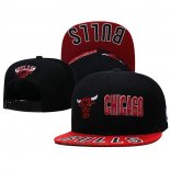 Gorra Chicago Bulls Negro Rojo7