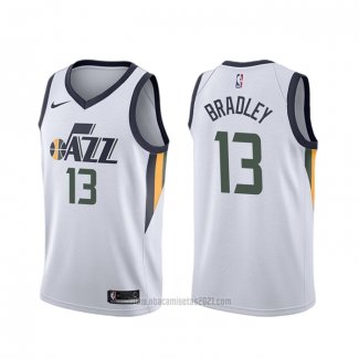 Camiseta Utah Jazz Tony Bradley #13 Association Blanco