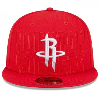 Gorra Houston Rockets 2023 NBA Draft 9FIFTY Snapback Rojo