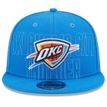Gorra Oklahoma City Thunder 2023 NBA Draft 9FIFTY Snapback Azul