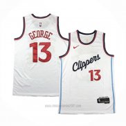 Camiseta Los Angeles Clippers Paul George #13 Association 2024-25 Blanco