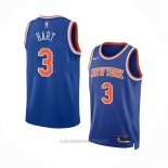 Camiseta New York Knicks Josh Hart #3 Icon Azul