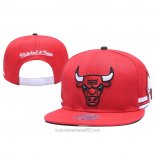 Gorra Chicago Bulls Mitchell & Ness Snapback Rojo