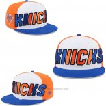 Gorra New York Knicks 9FIFTY Snapback Blanco Azul Naranja